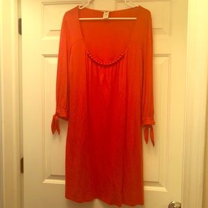 Tangerine Nanette Lepore dress